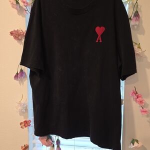 Ami Charcoal Embroidered Apparel